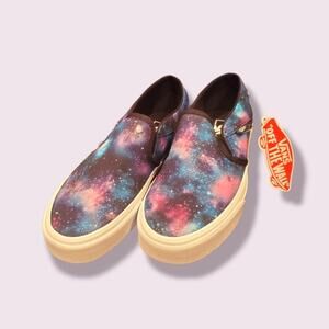 NIB Vans Galaxy Slip On Sneakers Skate Shoes